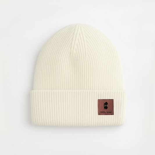 Cream Beanie