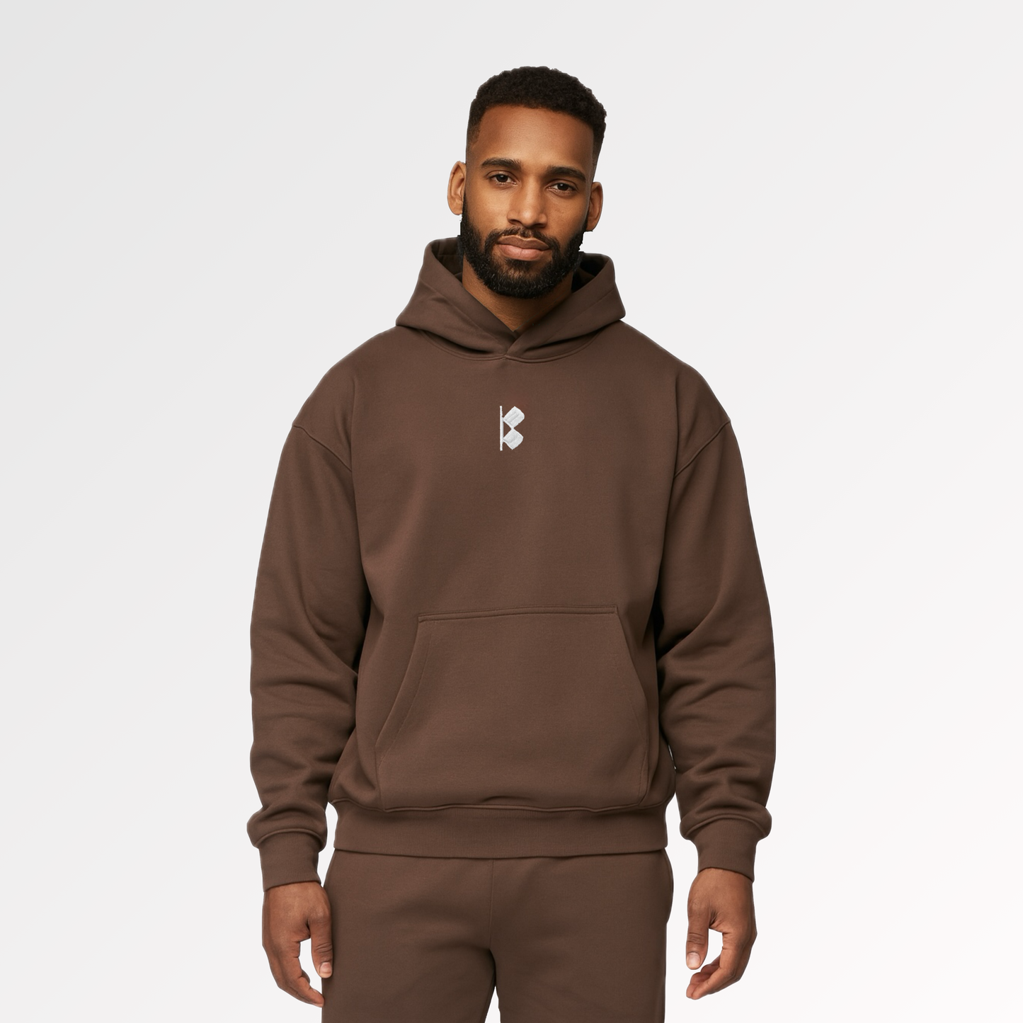 Dark Brown Hoodie