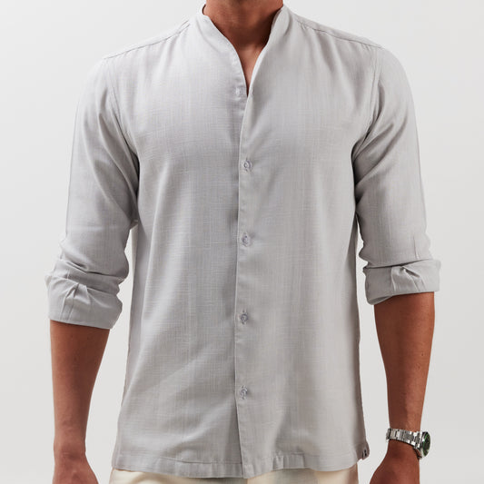 Light Grey Linen Shirt
