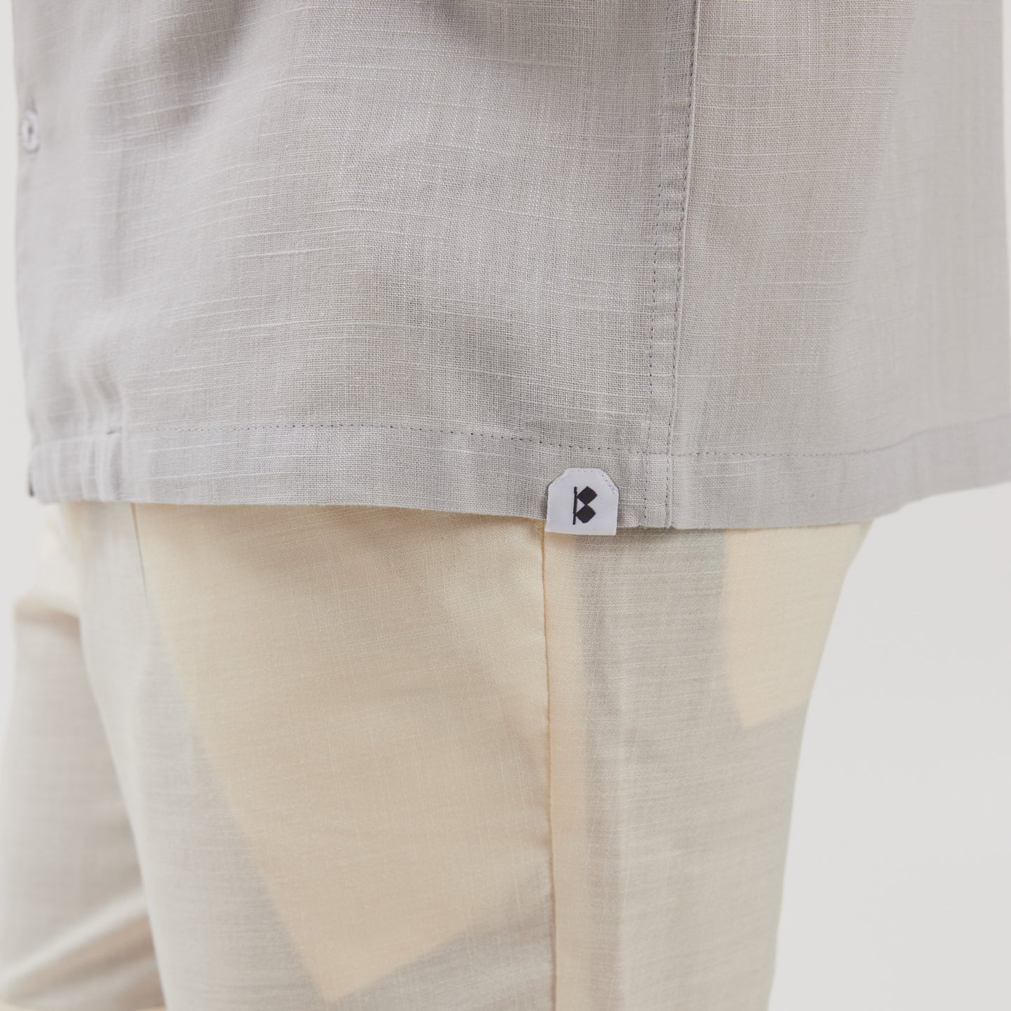 Light Grey Linen Shirt