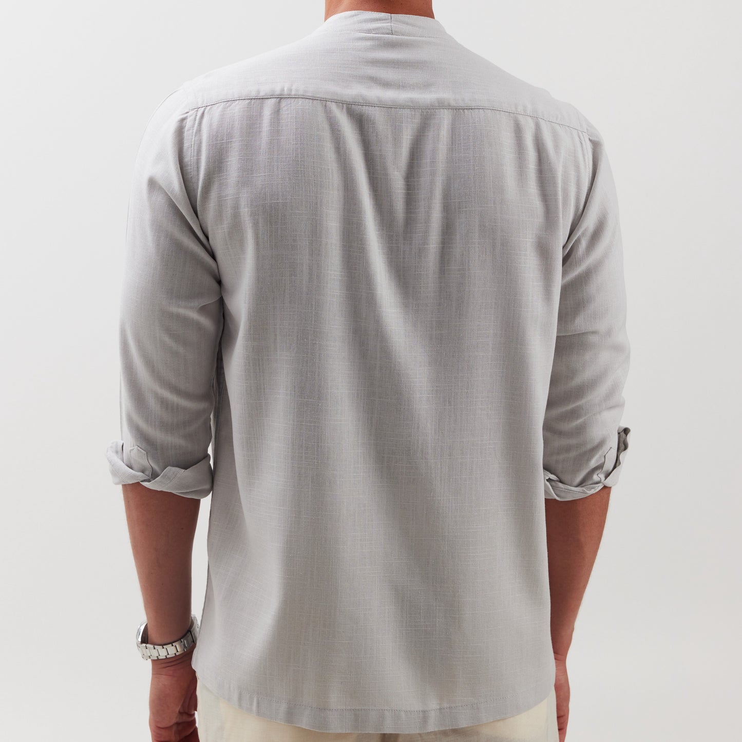 Light Grey Linen Shirt