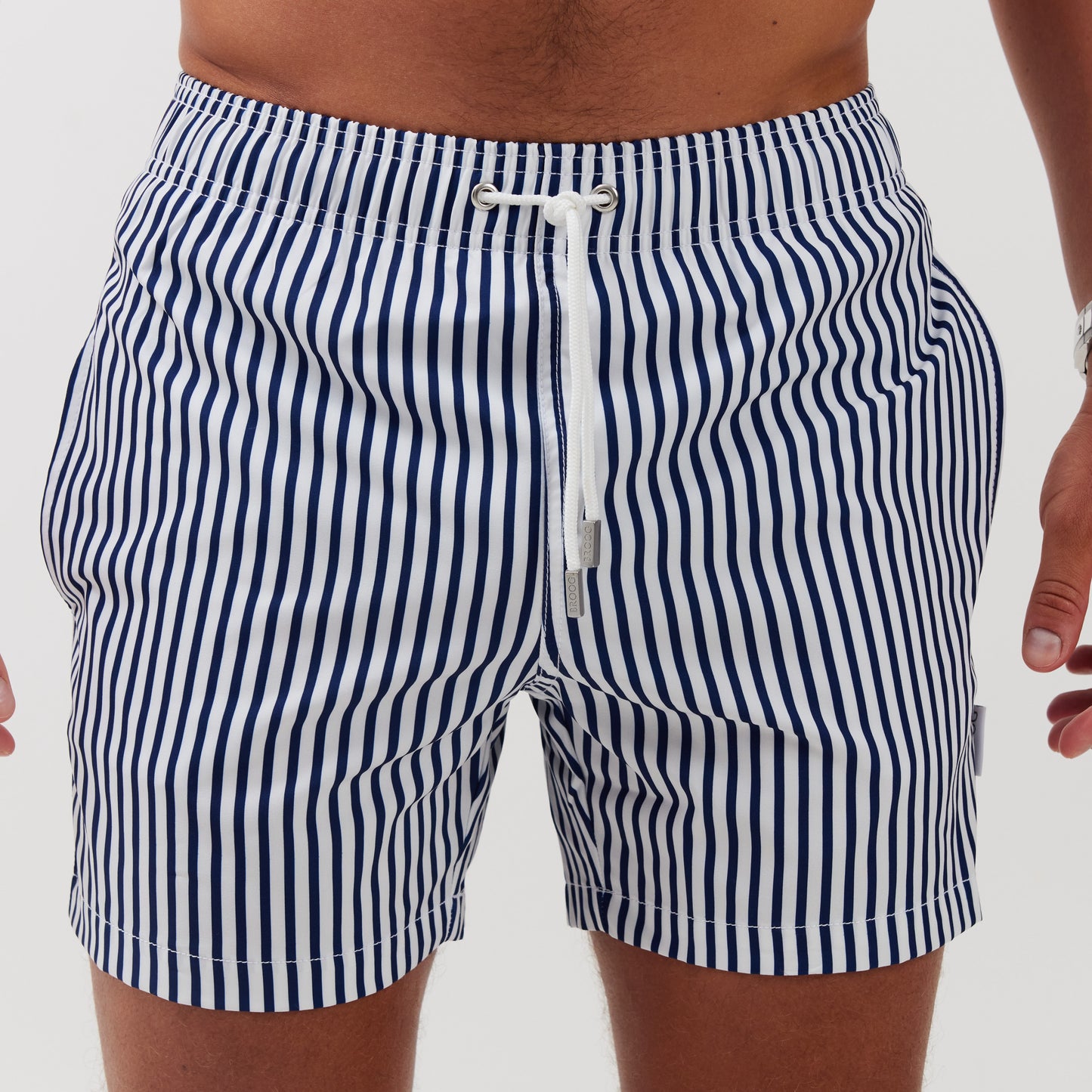 Striped Swim Short