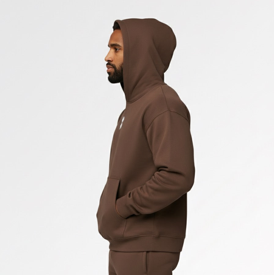 Dark Brown Hoodie